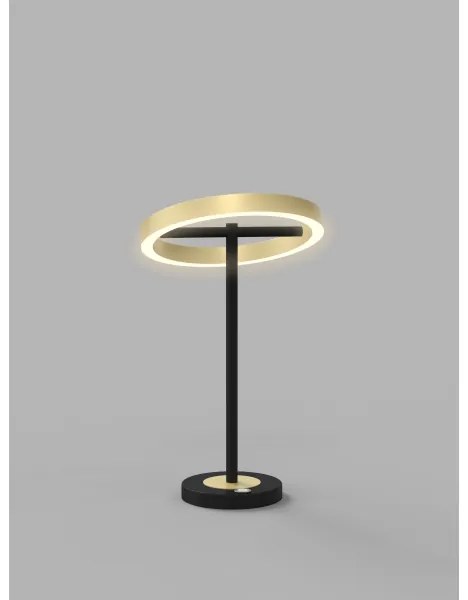 Wofi 8016-104 - LED Dotyková stmievateľná lampa BREST LED/10,5W/230V čierna/zlatá