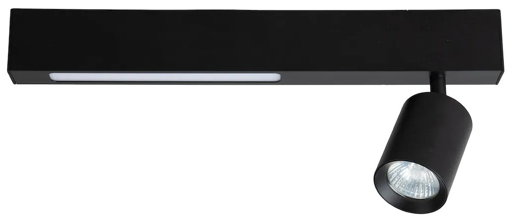 EUlight Stropné svietidlo Magnet, 1x čierne kovové tienidlo + 1x LED 5W, b
