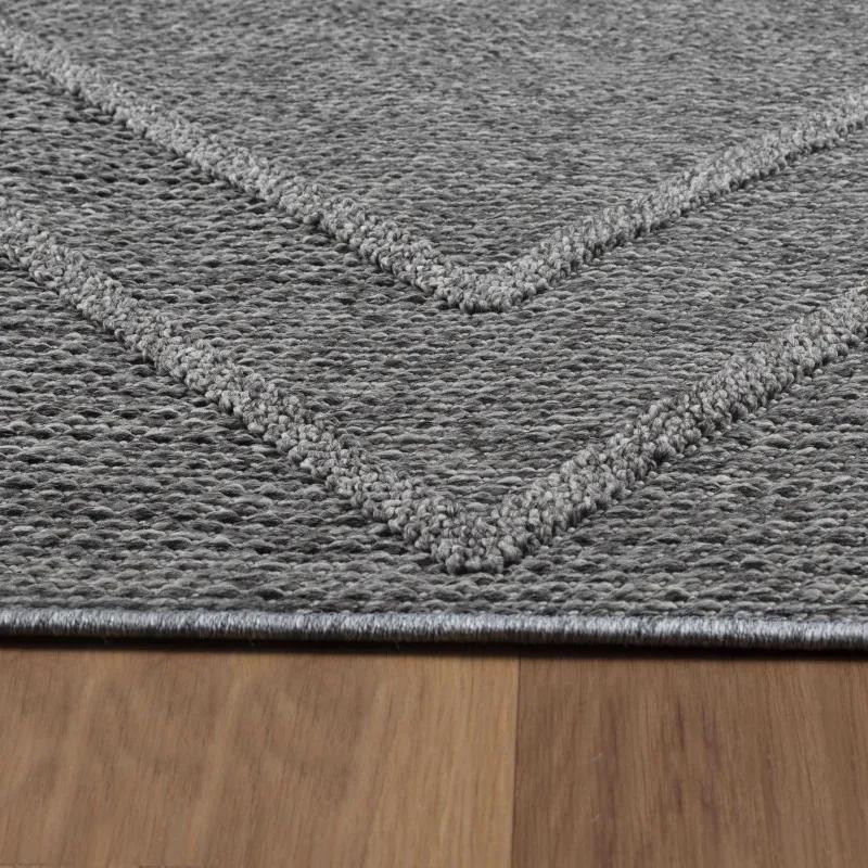 Ayyildiz koberce Kusový koberec Patara 4954 Grey – na von aj na doma - 160x230 cm