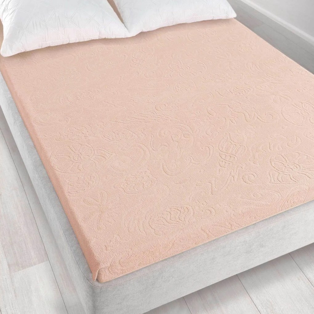 ŽAKÁROVÉ PRESTIERADLO TULIP04 175X220 CM RUŽOVÉ