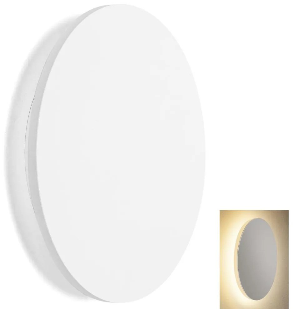 Aigostar B.V. Aigostar - LED Nástenné svietidlo LED/12W/230V 3000K 25 cm biela B10303H88