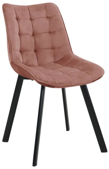 Jedálenská stolička SJ.28 púdrovo ružová