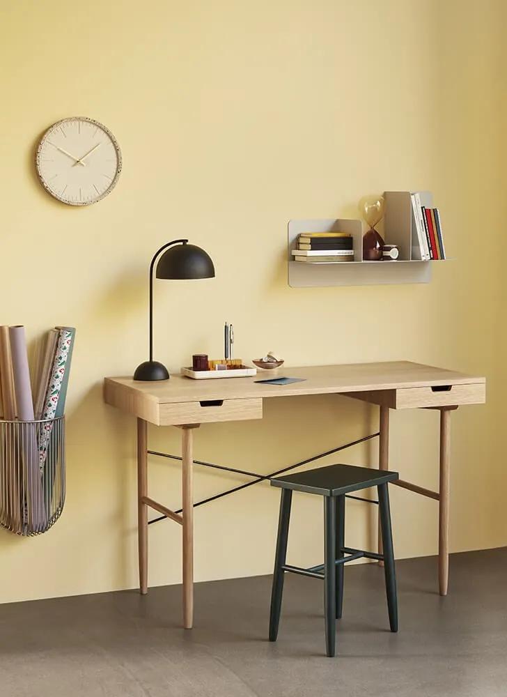 Pracovný stôl mentoc 120 x 55 cm prírodný MUZZA