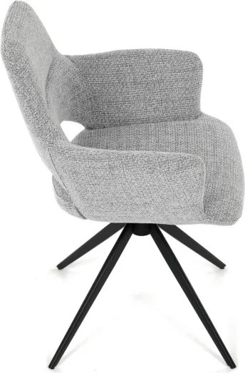 Jedálenská stolička sivá DCH-D1320 GREY2