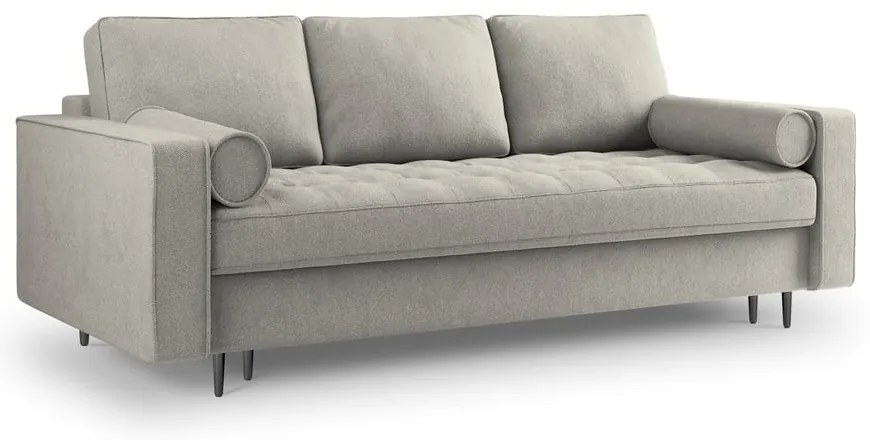 Svetlosivá rozkladacia pohovka Milo Casa Santo