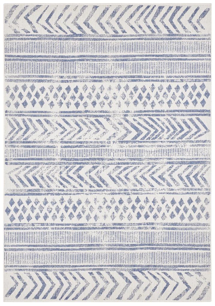 NORTHRUGS - Hanse Home koberce Kusový koberec Twin Supreme 103863 Blue / Cream - 80x150 cm