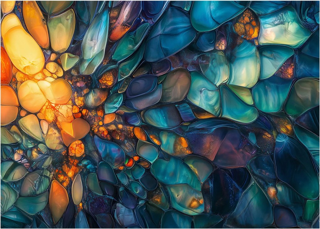 Obraz - Sklenená mozaika (70x50 cm)