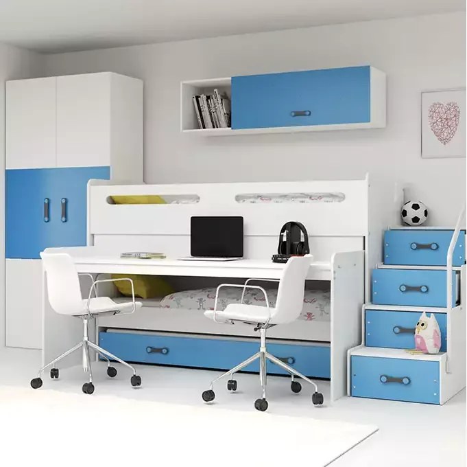 3-lôžková posteľ MAX 1, VIAC FARIEB, Rozmer 80x200 cm