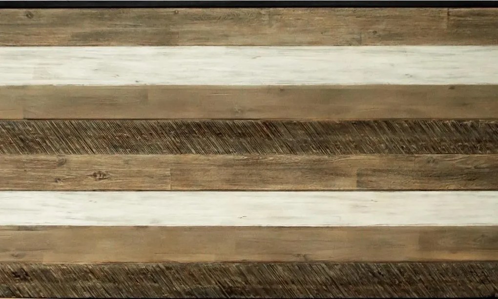 Dvojlôžková posteľ Adesso 140x200 z masívu čierna/hnedá