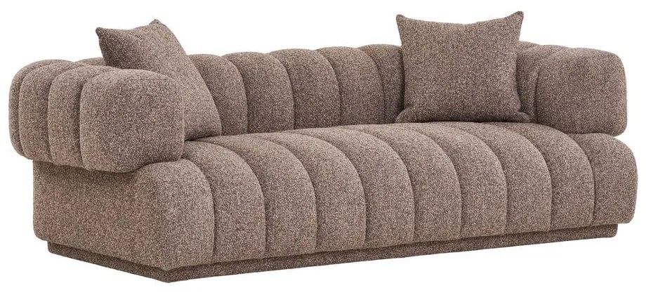 Hnedá pohovka 226 cm Aurora – House Nordic