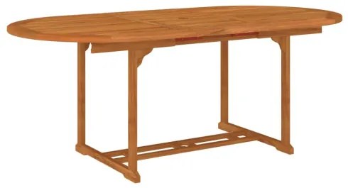 vidaXL Záhradný stôl 200x100x75 cm masívne eukalyptové drevo-
