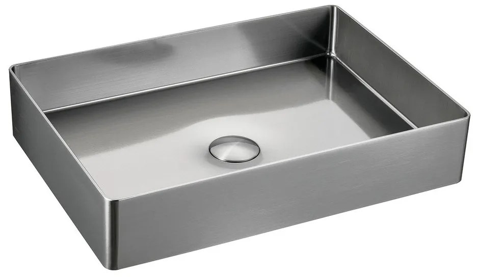 Antikoro umývadlo v striebornej farbe 50x35 cm Aurum – Sapho