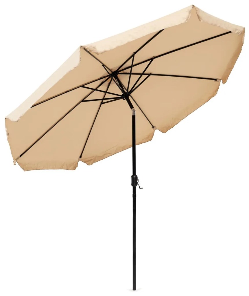 Záhradný slnečník Lavulo 300 cm béžový