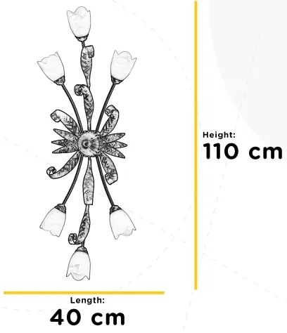 ONLI - Stropné svietidlo SONIA 6xE14/6W/230V