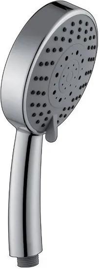 Sapho 1204-04 ručná masážna sprcha 5-polohová, priemer 120mm, ABS/chróm