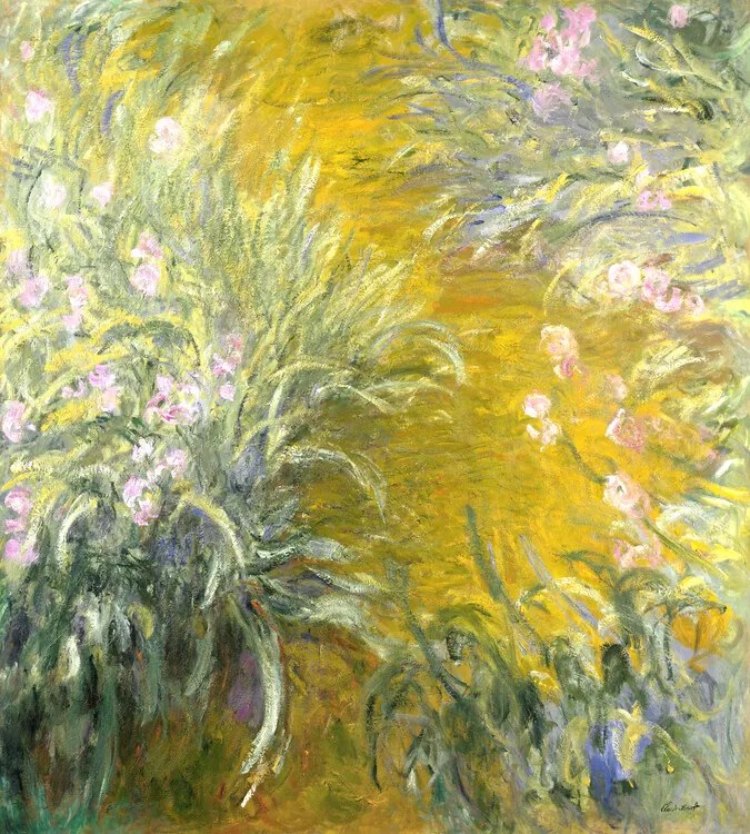 Obrazová reprodukcia The Path through the Irises (1914–1917), Claude Monet