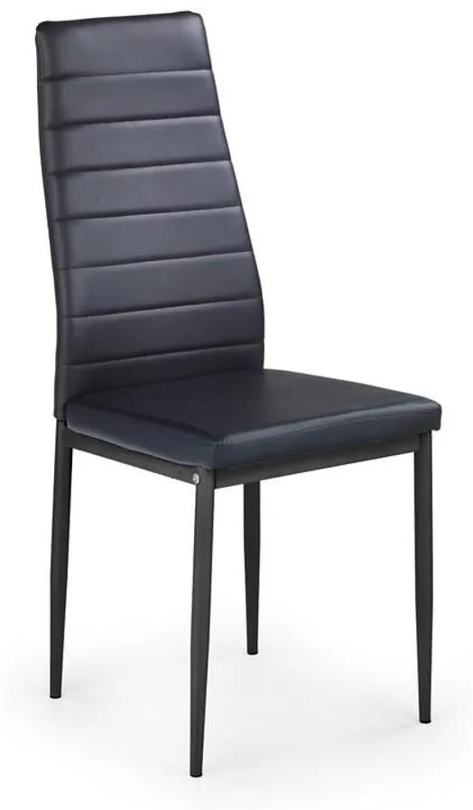 Halmar Jedálenská stolička K70 v akčnej sade 4 kusov - černá