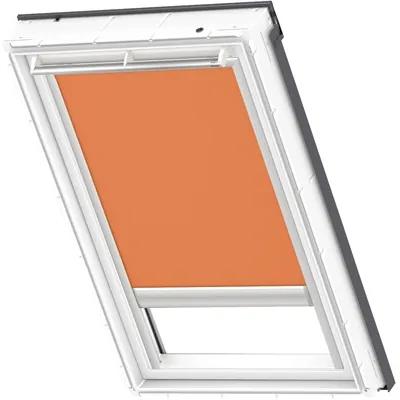Roleta na strešné okno VELUX DSL MK08 4564S so solárnym ovládaním oranžová
