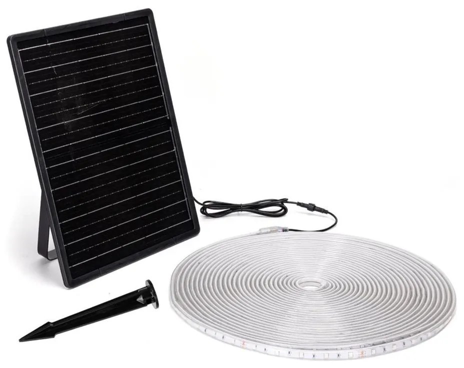 Aigostar B.V. Aigostar - LED RGB Stmievateľný solárny pásik LED/20W/3,2V 20 m IP65 + DO AI1749