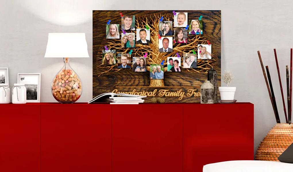 Artgeist Obraz na korku - Family Tree [Corkboard] Veľkosť: 90x60