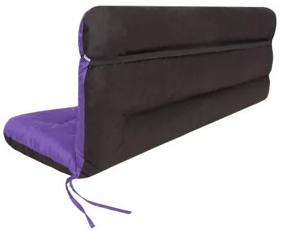 Vankúš na hojdačku ANIA 150 cm fialový