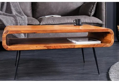 Konferenčný stôl Alpha 43749 90x50cm Drevo Palisander - Komfort-nábytok