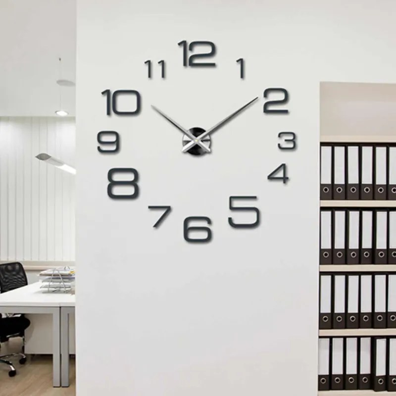 Moderné DIY nalepovacie hodiny na stenu  I SENTOP 12S032