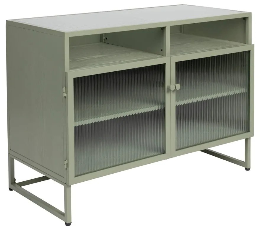 Zelená vitrína 80x58 cm Herbe - White Label