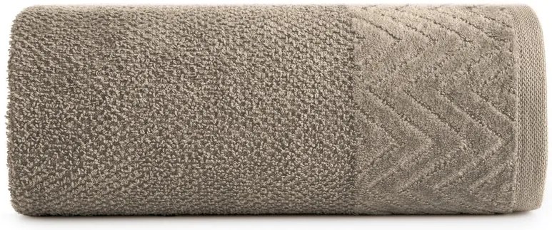 Dekorstudio Uterák LOREN so zamatovým okrajom - béžový Rozmer uteráku: 30x50cm