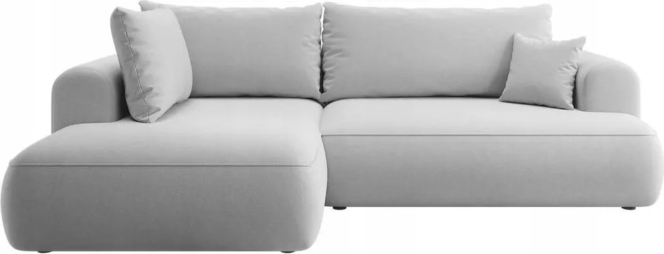 Rohová sedacia súprava Olivo II (L) (sivá čierna)