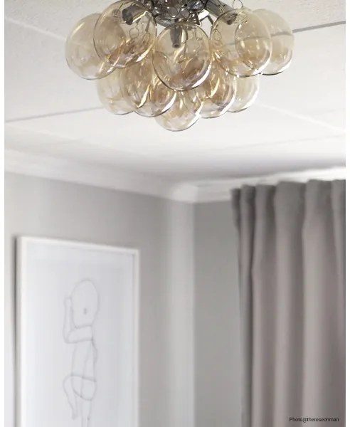 ByRydens 4200660-5503 - Stropné svietidlo GRANDE 3xG9/4W/230V dymová/hnedá