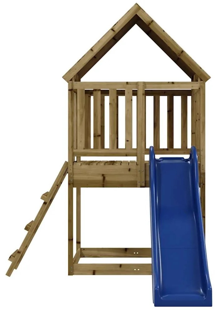 Vonkajšia súprava na hranie impregnovaná borovica