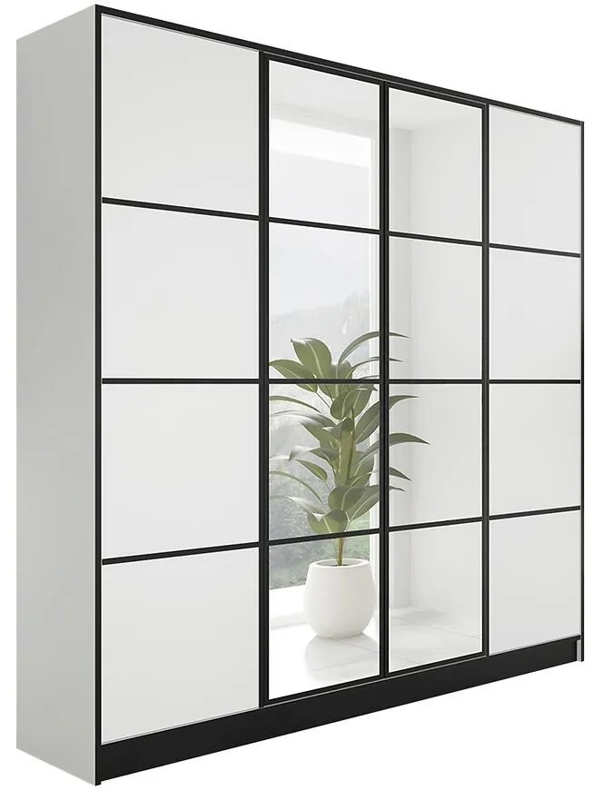 Skriňa Eden 4d 207 Biela 2