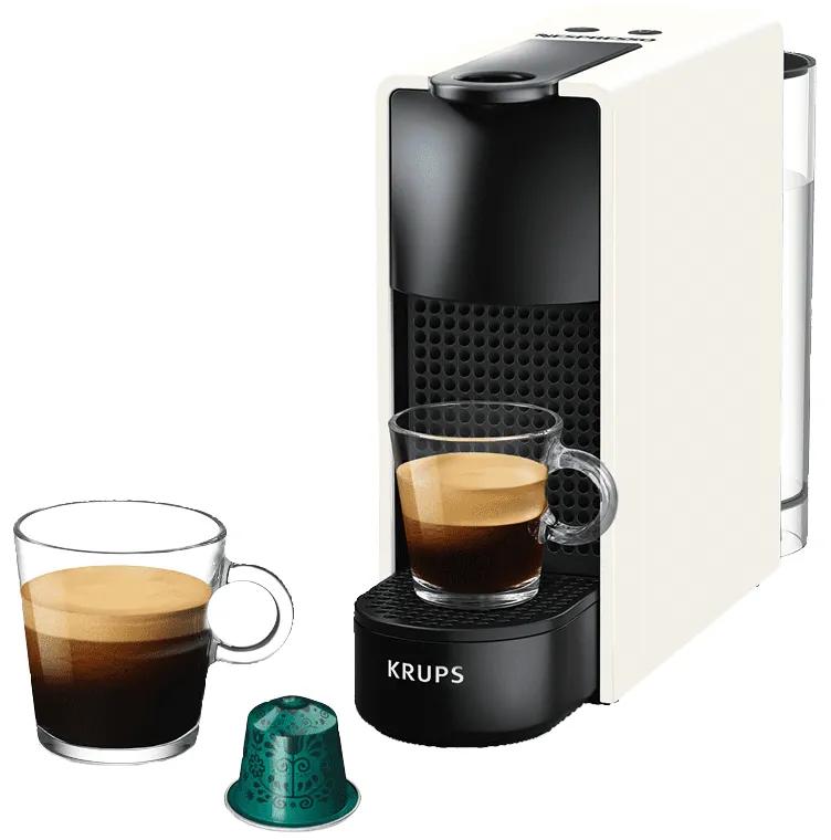 Kapsulový kávovar Krups Nespresso Essenza Mini XN110110 biely (použité)