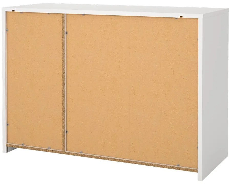 Biela komoda 119x84x48 cm Next – Tvilum