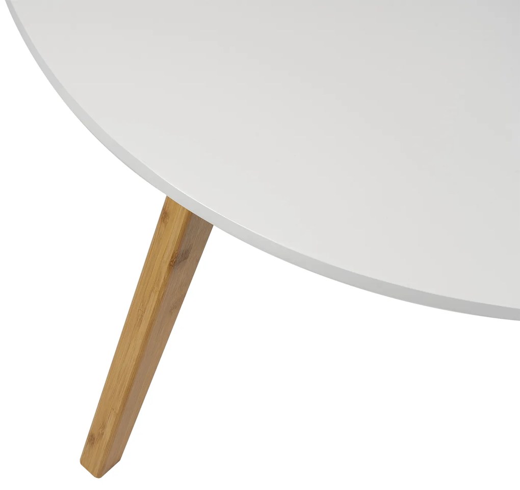 Noela Odkladací stolík SCANDIA 85 biely