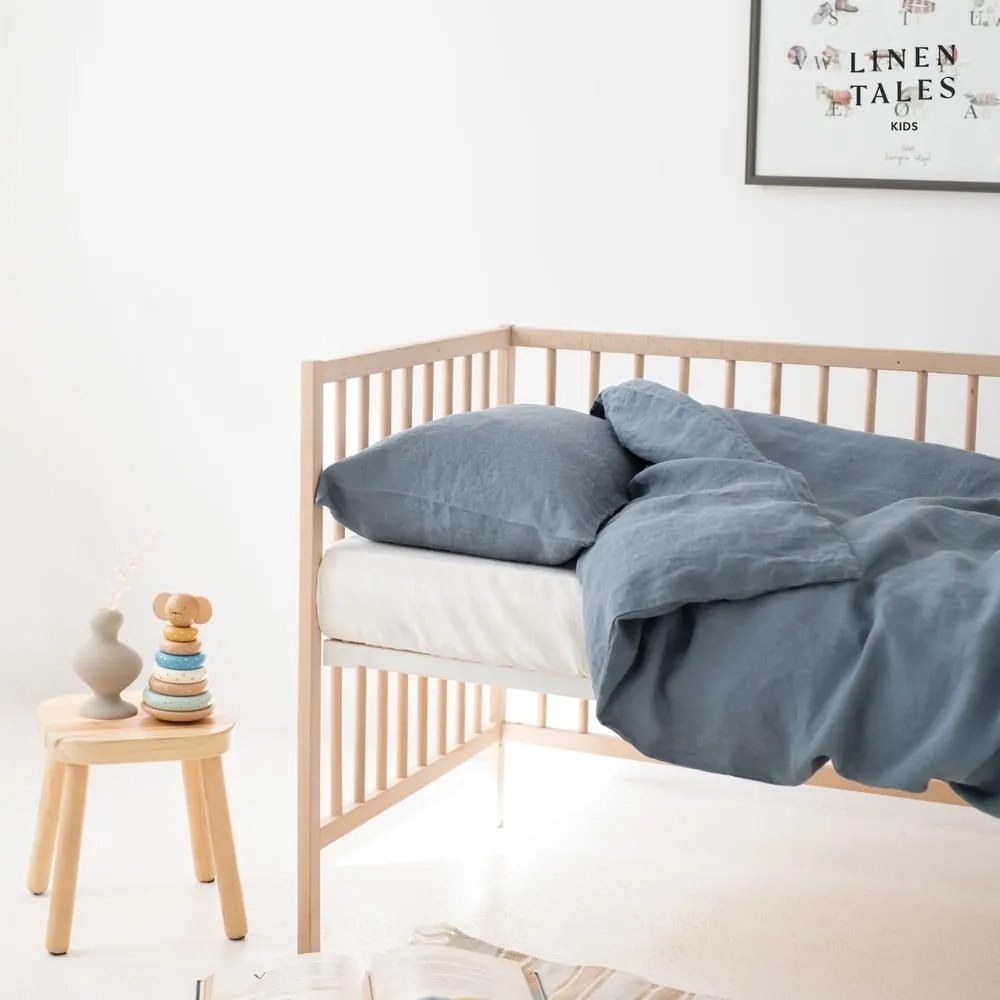 Ľanové detské obliečky na jednolôžko 140x200 cm - Linen Tales
