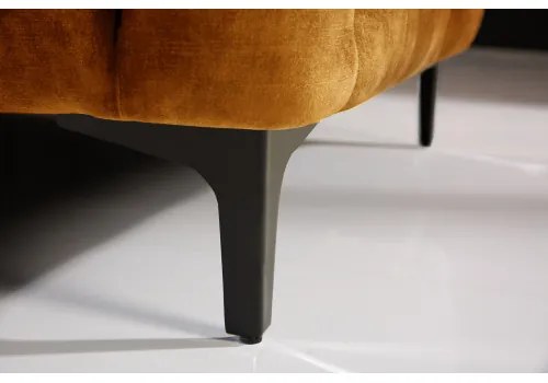Sedacia súprava 41298 235cm Modern Barock Zamat Žltá  - Komfort-nábytok
