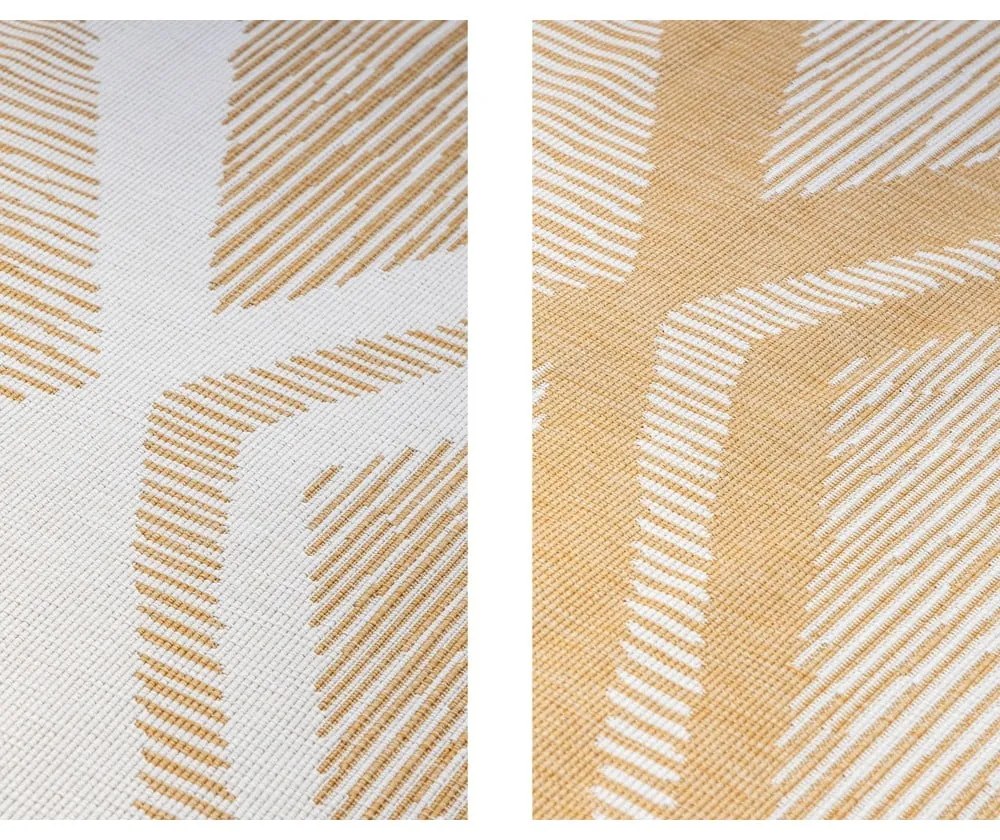 Okrovožlto-krémový vonkajší koberec 200x290 cm Gemini – Elle Decoration
