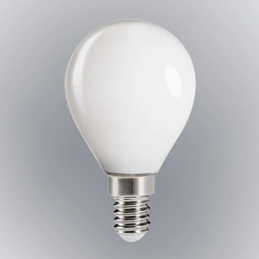 Žiarovka XLED G45 E14 4.5W WW M 29626