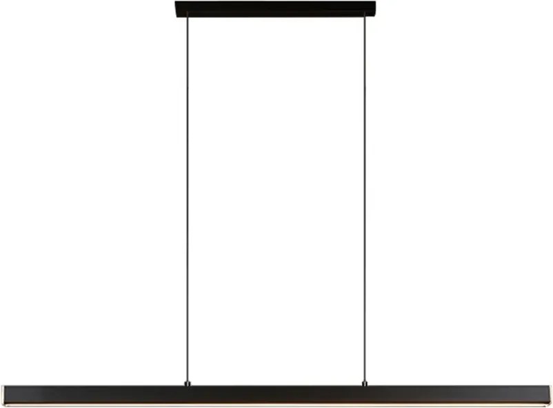 Závěsný LED lustr APP1448-CP 100 cm černý/neutrální bílá