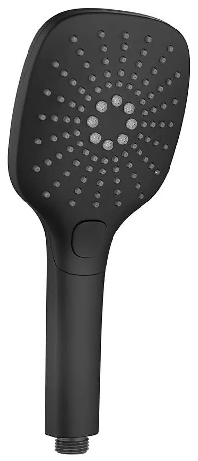 Sapho - Ručná sprcha s tlačidlom matná čierna
