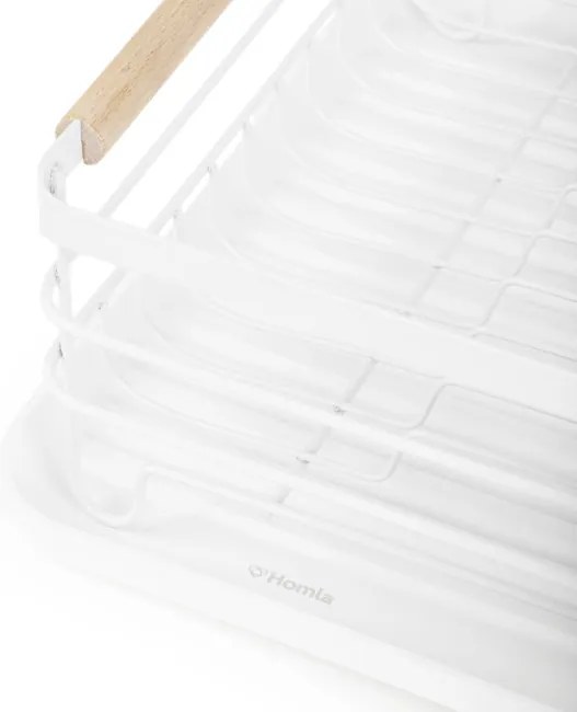 Odkvapkávač na riad PLYSTRE biely 887203