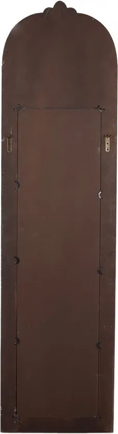 Béžové antik nástenné zrkadlo s ornamentami Gital - 48*4*180 cm