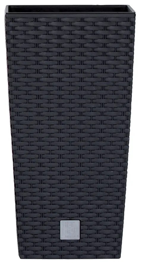 Prosperplast Obal RATO SQUARE antracit 17x17x32,4 cm, S