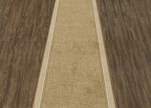 Koberce Breno Behúň GALA 33, šíře role 80 cm, béžová, hnedá