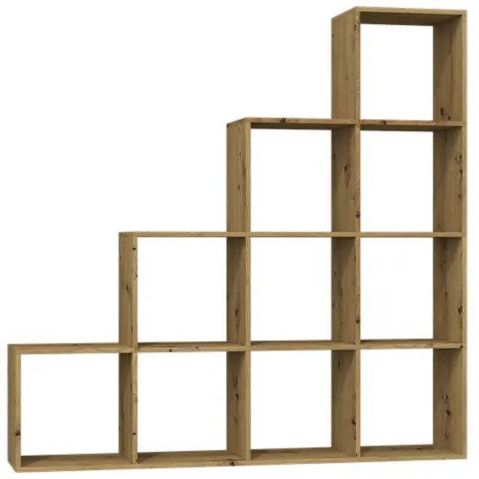 Regál Respeto 4 (dub artisan). Akcia -19%. Vlastná spoľahlivá doprava až k Vám domov. 1132887