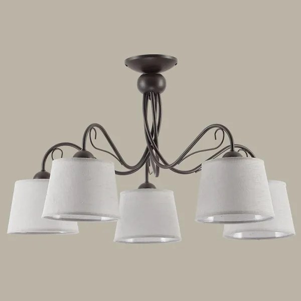 Jupiter 1366 - KM 5 PV - Stropné svietidlo KAMELIA 5xE27/60W/230V