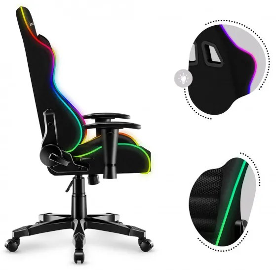 Detská herná stolička Ranger - 6.0 RGB mesh