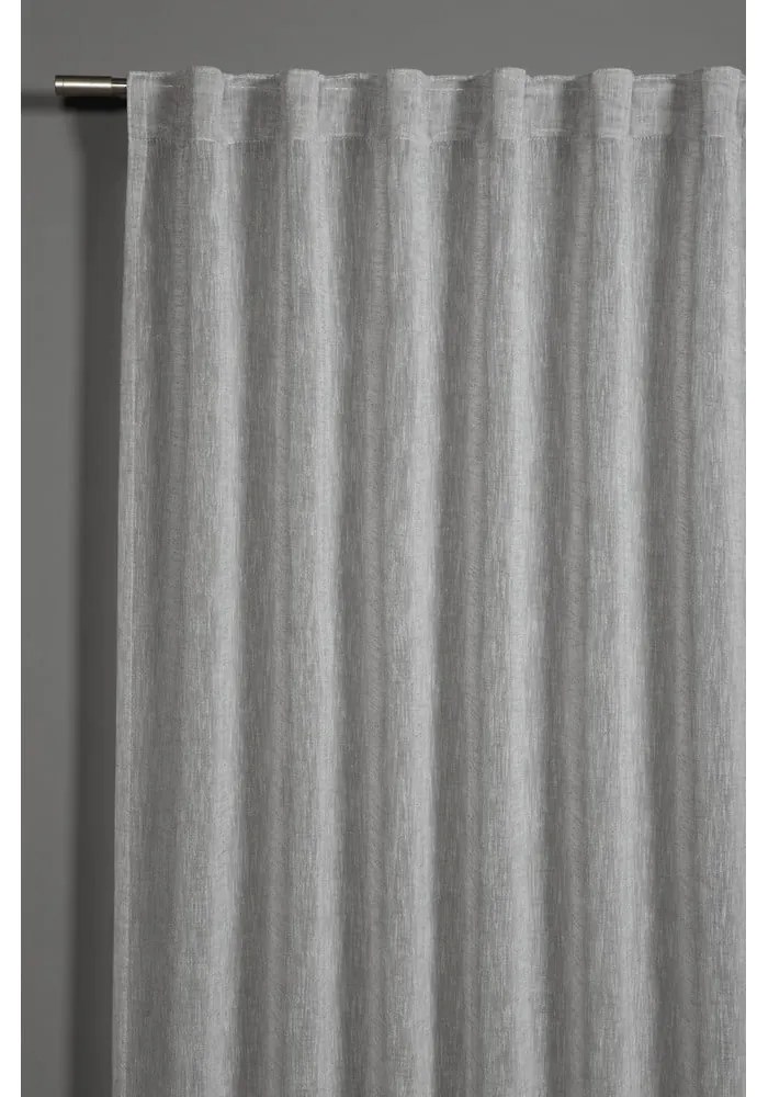 Sivý záves 245x140 cm Natur - Gardinia